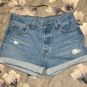 Casual Blue Jean Shorts for Women